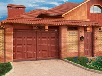 Откатные ворота DoorHan с сэндвич-панелью 1400x3200 для дома